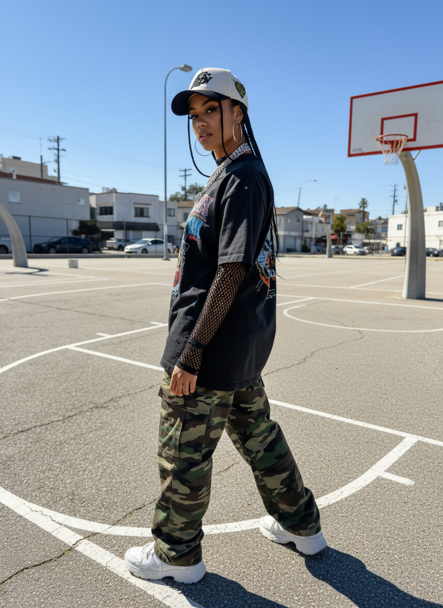 "SLOW RUSH" SAINT LOGO SNAPBACK