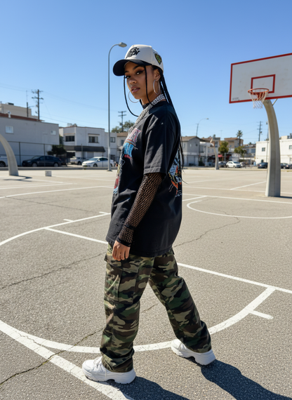 "SLOW RUSH" SAINT LOGO SNAPBACK